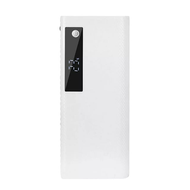 Dual Input Battery Enclosure for 21700 Batteries 22.5W Power for DIY Projects Spare Box