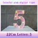 thumbnail image 2 of Xihbxyly Lámpara Led Colorida con Letras Decorativas Portátiles, Luz Led de Subtítulos Moderna, Decoración para Fiestas En Casa, Ambiente Romántico y Cálido, Material Abs+Pp, Funciona con Pilas., 2 of 4