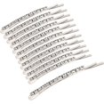 thumbnail image 1 of Juego de 12 piezas de diamantes de imitación, pinzas para el cabello de Metal plateado, pinzas para el cabello de cristal, se adapta a diamantes de imitación para mujeres y niñas, 1 of 5
