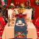 thumbnail image 2 of Christmas tablecloth, Christmas table runner, decorative table runner with festive elk theme, blue gray background 18035cm, 2 of 5