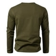 thumbnail image 4 of VJATTWR Men's Long Sleeve Hoodie Shirt, Lightweight French Fabric, Pocket, Casual Comfort M, 4 of 4