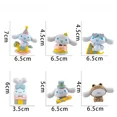 thumbnail image 2 of Nuevas figuras de acción de la serie Cinnamoroll de Sanrio Cake Party, decoraciones para regalo de cumpleaños, juguetes de dibujos animados de anime encantadores de 4-7 cm, 2 of 5