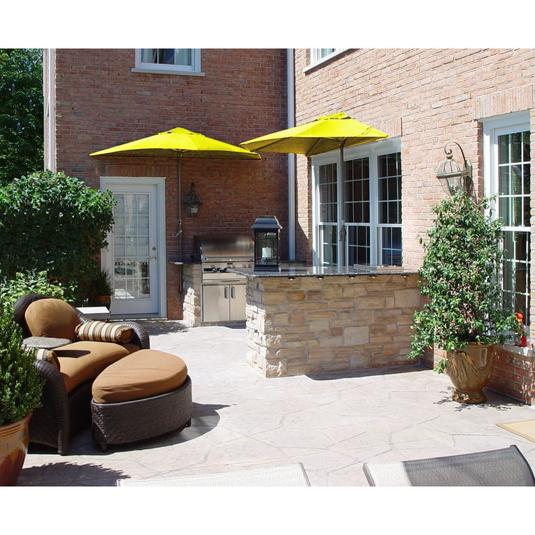 big lots model number ofst10 replacement patio umbrella Garden Winds Replacement Canopy Top Cover for the Solar 11' x 8' Offset Umbrella