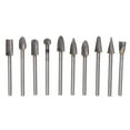 thumbnail image 4 of Grinding Bit Kit, 10Pcs Wide Application Round Shank Easy Installation Rotary File For Chamfering ANGGREK Otros, 4 of 8