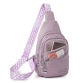 thumbnail image 4 of Bolsa de hombro Ndcxsfigh Para mujer Correa ajustable Color sólido Blanco, 4 of 4