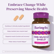 Barimelts HMB Muscle Shield, 90 Caplets, Muscle Recovery & Strength Support After Bariatric Surgery