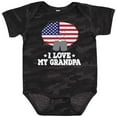 thumbnail image 3 of Inktastic I Love My Grandpa Military Grandson Boys or Girls Baby Bodysuit, 3 of 5