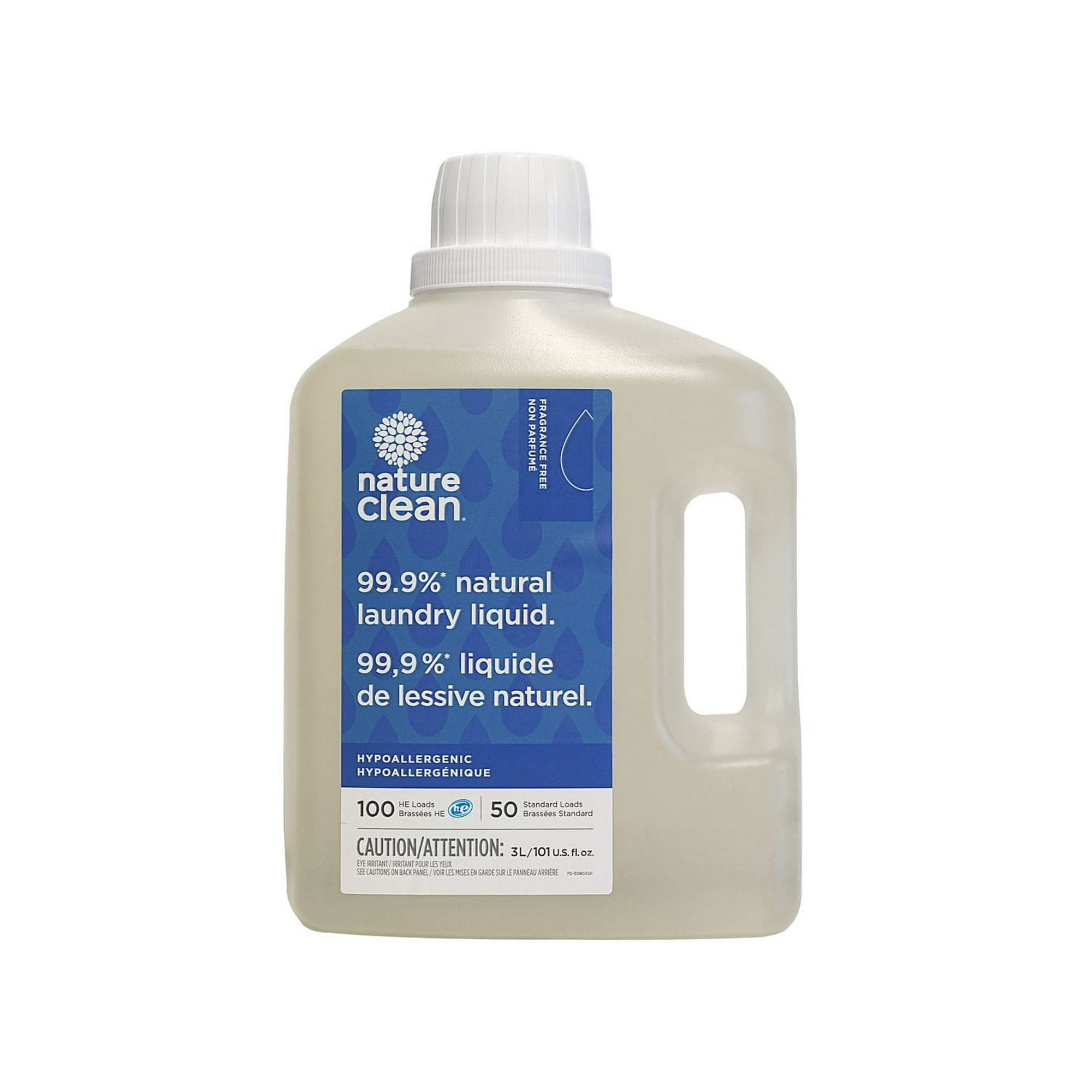 co⭐︎NATURAL LAUNDRY Nature Clean Laundry Liquid Unscented 3L - Walmart.ca
