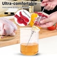 thumbnail image 4 of Kit inyector de carne Kingsmile de 30 ml con 3 agujas para marinadas y BBQ, 4 of 9