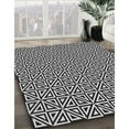 thumbnail image 3 of Ahgly Company Machine Washable Indoor Rectangle Transitional Charcoal Black Area Rugs, 5' x 8', 3 of 7