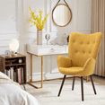 thumbnail image 1 of Silla Sillón FurnitureR Moderno Amarillo, 1 of 8