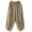 Khaki, variant on VEKDONE Womens Linen Long Pants Purple XXL