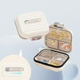 thumbnail image 5 of Boîte à Médicaments Compartimentée Portable de Voyage Multifonctionnelle Scellée (Taille Unique, A), 5 of 5