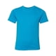 thumbnail image 1 of Playera Next Level Big Boy's Crewneck Shrinkage Gorgeous pequeña turquesa 3312, 1 of 1