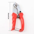 Red Grip Cable Housing Cutter Carbon Steel Bike Pliers Spring Return ...