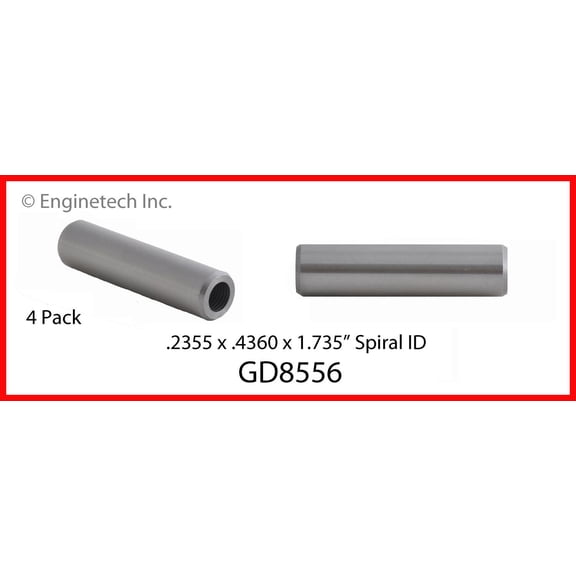 Enginetech GD8556 Engine Valve Guide - 4 Pack