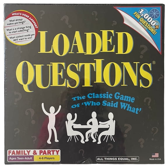 All Things Equal Loaded Questions Game