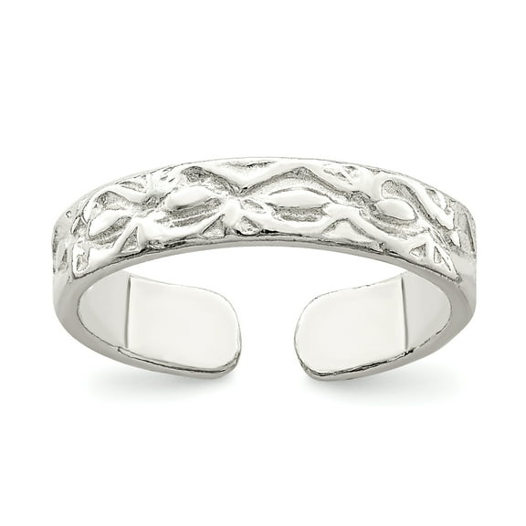 Primal Silver Sterling Silver Toe Ring