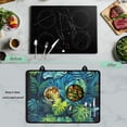 thumbnail image 5 of Renewold Electric Stove Top Cover for Cooktop, Induction Electric Stove Cover Anti-slip Glass Cooktop Mat Extra Large Flat Top Stove Mat Easy Storage, Monstera Leaf, 5 of 7