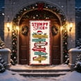 thumbnail image 4 of AOMXGD Christmas Door Tapestry, 35.5x71In Xmas Door Hanging Curtain, Bedroom Wall Party Fabric Decor, Polyester Holiday Door Cover, 4 of 9