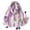 Z59-Purple, variant on LILIYA Fashion Scarf for Women - Long Scarf Soft Lightweight, Silk Feeling for Neck, Hair, Purse & Belt Accessory All Season