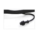thumbnail image 4 of Gafas de natación antivaho con protección UV, clip nasal y tapones para los oídos, transparentes, para adultos (negras), 4 of 5