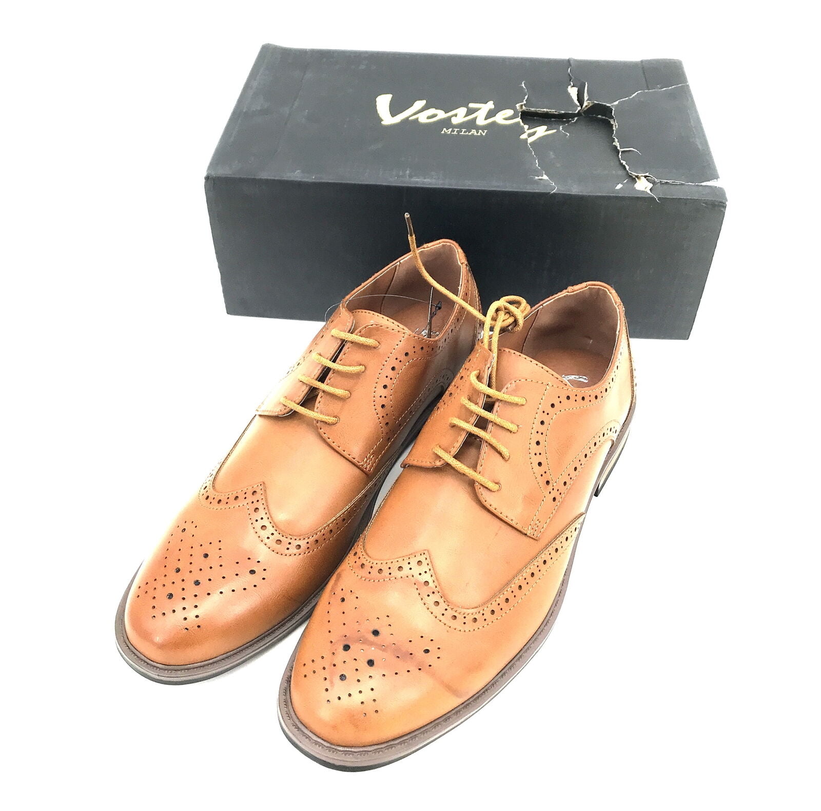 VOSTEY Men's Dress Shoes Classic Formal 
