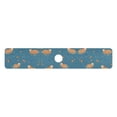 thumbnail image 7 of Yayeee Faucet Mat for Kitchen Sink 30" Diatomite Long Splash Guard Pad, Capybaras Swimming, 7 of 7
