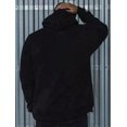 thumbnail image 4 of Sudadera Para Relajado Pure Color Pop Hombre Larga Oversize, 4 of 8