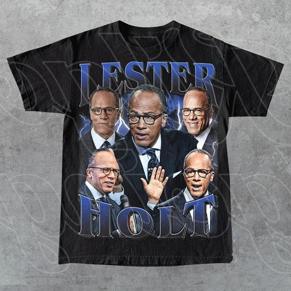 Lester Holt Vintage T-Shirt, Gift For Woman and Man Unisex T-Shirt