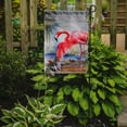 thumbnail image 2 of Flamingo Garden Flag 11.25 in x 15.5 in, 2 of 5