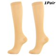 thumbnail image 1 of HLONK 3 Pairs Women Comfortable Compression Socks Support Knee Sock, 1 of 10