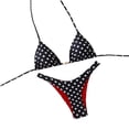 thumbnail image 2 of Women's Bikini Swimsuits Leopard Print Bathing Suit Halter High Waisted Summer Bikini Set, 2 of 8