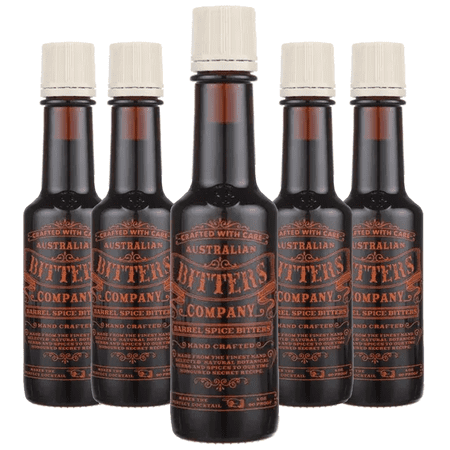 Australian Bitters Company Barrel Spice Bitters: Elevate Your Cocktails with 4oz Bottles Perfect for Classic Mixed Drinks