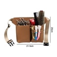 thumbnail image 2 of Bolsa para tijeras de peluquería, riñonera para peluquero, funda de almacenamiento para herramientas de peluquería profesional, 2 of 5