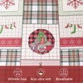 thumbnail image 4 of Christmas Quilt Set Queen/Full Xmas Holiday Bedroom Decor Lightweight Bedspread Coverlet Soft Microfiber Bedding Collection Home Reversible Quilt Red, 4 of 6