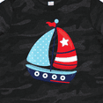 thumbnail image 4 of Inktastic Sailing Boat, Sailor, Sailing, Sails, Boat, Ship Boys Toddler T-Shirt, 4 of 5
