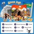 thumbnail image 2 of Piano Potato Stone Age Fossil Dig Kit for Kids Ages 6-12, STEM Archaeology Excavation Kit with Mining Tools, Educational Toy for Birthday & Holiday Gift, Explore Ancient History & Crafts, 2 of 6
