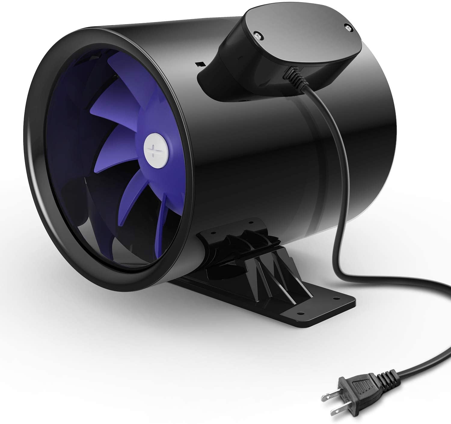 4" 6" 8" inch Inline Duct Exhaust Ventilation Vent Blower Plastic Fan 