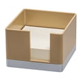 thumbnail image 1 of EIMELI 1 Pcs Storage Box Large Capacity Smooth Writing Plastic Portable Stationery Sticky Notes Cube Holder School Supplies, 1 of 10