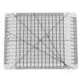 thumbnail image 1 of Regla de acolchado con ranuras para patchwork, transparente, para manualidades, con diseño de tiras Savvy Square Up, 1 of 5