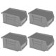 thumbnail image 2 of Organizadores para talleres DrawerLuminous 4Pzas 23.5x37x18cm Ancho x Fondo x Alto 19Kg Gris Polietileno Gaveta 7. VentDepot MXDLO-031, 2 of 2