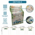 thumbnail image 6 of Easter Table Runner 60 Inches Long Farmhouse Dress Scarves, Green Plaid Blue Truck Eggs Bunny Rustic Dining Tablerunner for Coffee Table/Kitchen Island/Party Décor, 13" x 60", 6 of 8
