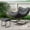 Black plastic spray + gray staple cloth, variant on Outdoor Oversized Papasan Rocking Chair with Ottoman, All-Weather Wicker Egg Lounge Chair with Sturdy Metal Frame, Premium Comfort & Superior Drability for Patio, Balcony, Porch & Bedroom