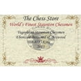 thumbnail image 2 of Zagreb Series Chess Set Ebonized & Boxwood Pieces with Mahogany Chess Box - 3.875" King, 2 of 4