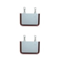 thumbnail image 4 of Sidaley Cubo de basura plegable para coche, cubo de basura colgante para asiento trasero, Clip para ahorrar espacio, caja de almacenamiento de Beige 1 2piezas, 4 of 6