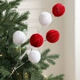 thumbnail image 4 of Christmas Picks, Red and Green Foam Candy Ball Tree Stems Holiday Decoration Branch Ornaments for Christmas Tree Home Party Decor 2025, 4 of 6