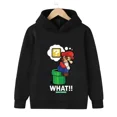 thumbnail image 3 of 2024 Nuevo juego Super Mario Bros. Sudadera de moda superior para niños Sudadera con capucha casual linda para niños Top para niño y niña Primavera y otoño, 3 of 4