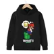thumbnail image 4 of 2024 Nuevo juego Super Mario Bros. Sudadera de moda superior para niños Sudadera con capucha casual linda para niños Top para niño y niña Primavera y otoño, 4 of 5