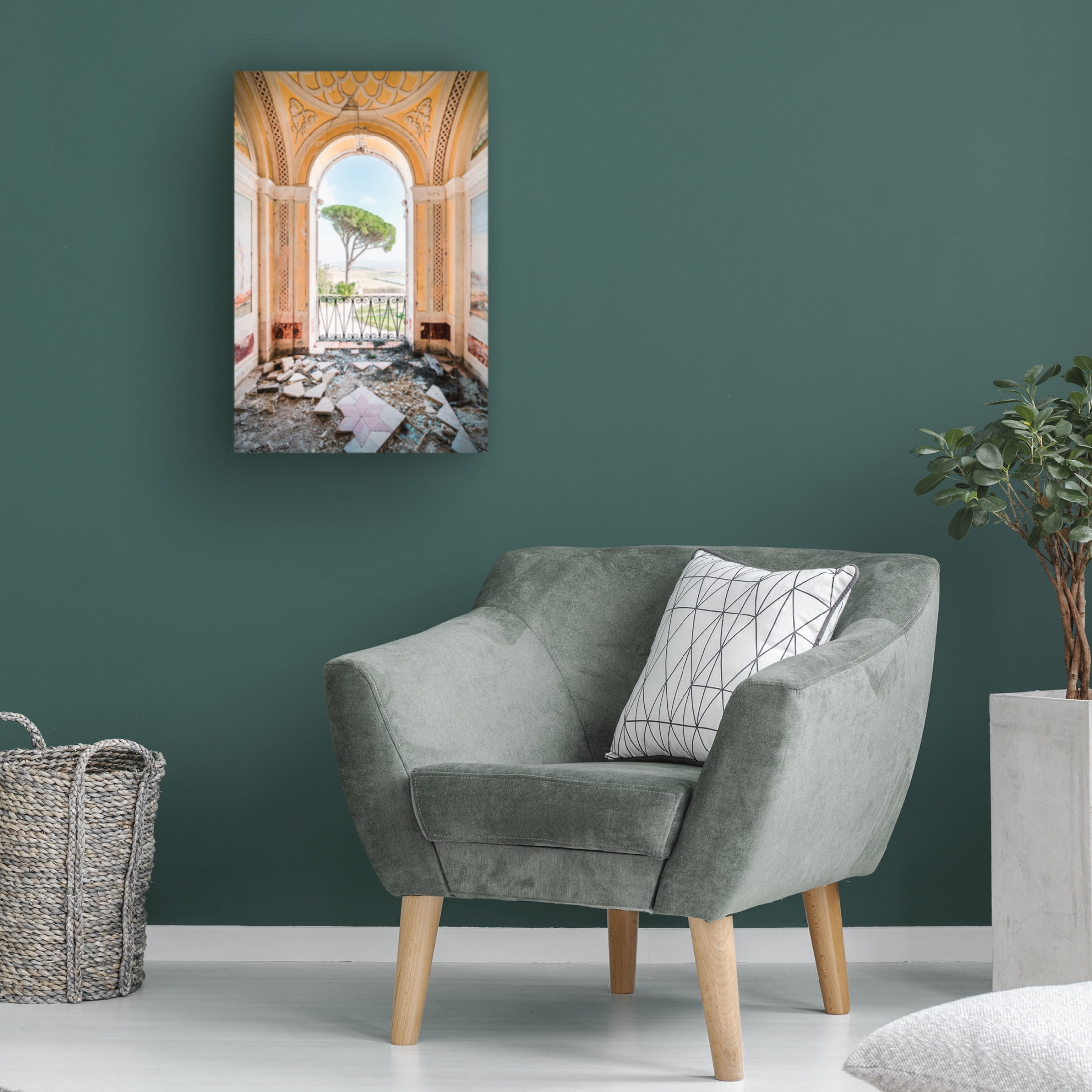 Trademark Fine Art Roman Robroek Tuscan Dream Canvas Wall Art